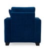 Bingo Fabric 1 Seater Sofa In Cool Cobalt Colour Bingo Fabric 1 Seater Sofa In Cool Cobalt Colour