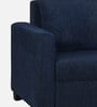 Bingo Fabric 1 Seater Sofa In Cool Cobalt Colour
