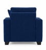 Bingo Fabric 1 Seater Sofa In Cool Cobalt Colour