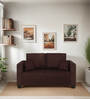 By Mintwud from Pepperfry BIngo Fabric 2 Seater Sofa In Mahogany Colour