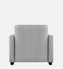 Bingo Velvet 1 Seater Sofa In Grey Colour