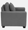 Bingo Velvet 1 Seater Sofa In Grey Colour Bingo Velvet 1 Seater Sofa In Grey Colour