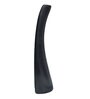 Biomorphic Art Black Ceramic Table Vase