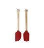 Birchwood Red Wood (Set of 2) Mini Spatulas