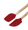 Birchwood Red Wood (Set of 2) Mini Spatulas