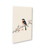Bird and Floral Canvas Set of 4 Canvas Wall Painting Stretch Canvas Frame