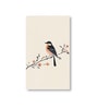 Bird and Floral Canvas Set of 4 Canvas Wall Painting White Frame