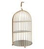 Birde Gold Metal Cake Stand