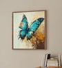 23 Inches Butterfly Canvas Framed Wall Art Printed Pinting