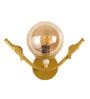 Bird Metal Novelty Wall Light (Gold)