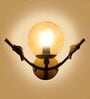 Bird Metal Novelty Wall Light (Gold)