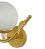 Bird Metal Novelty Wall Light (Gold)