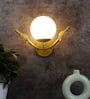 Bird Metal Novelty Wall Light (Gold)
