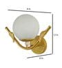 Bird Metal Novelty Wall Light (Gold)