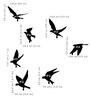 Bird Wall Art Hook 7 Pcs
