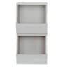 Birdport Kids 3 Tier Compact Book Shelf in Oak Colour
