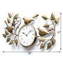 Copper Iron Birds Traditional Wall Clock