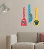 Birds Multicolour Engineered Wood Wall Hanging Quotes