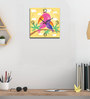 Birds Wall Clock in Multicolour