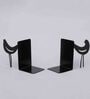 Bird Black Iron Bookend