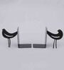 Bird Black Iron Bookend