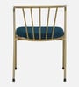 Birsa Metal Cafe Chair In Gold Finish