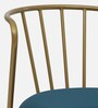 Birsa Metal Cafe Chair In Gold Finish