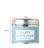 Birthday Wishes Scented Tin Jar Candle