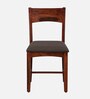 Biscay Sheesham Wood 2 Seater Dining Set In Scratch Resistant Honey Oak Finish