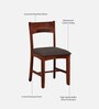 Biscay Sheesham Wood 2 Seater Dining Set In Scratch Resistant Honey Oak Finish