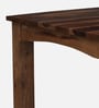 Biscay Sheesham Wood 6 Seater Dining Set In Scratch Resistant Rustic Teak Finish