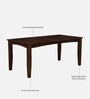 Biscay Sheesham Wood 8 Seater Dinning Set In Scratch Resistant Provincial Teak Finish