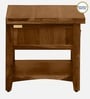 Biscay Sheesham Wood Bedside Table in Scratch Resistant Provincial Teak Finish With Drawer