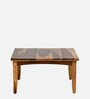 Biscay Sheesham Wood Coffee Table in Scratch Resistant Rustic Teak Finish