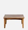 Biscay Sheesham Wood Coffee Table in Scratch Resistant Rustic Teak Finish