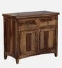 Biscay Sheesham Wood Sideboard in Scratch Resistant Rustic Teak Finish