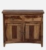 Biscay Sheesham Wood Sideboard in Scratch Resistant Rustic Teak Finish