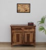 Biscay Sheesham Wood Sideboard in Scratch Resistant Rustic Teak Finish