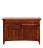 Biscay Sheesham Wood Sideboard in Scratch Resistant Honey Oak Finish