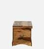 Biscay Sheesham Wood Trunk in Scratch Resistant Rustic Teak Finish