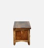 Biscay Sheesham Wood TV Console in Scratch Resistant Rustic Teak Finish For TVs Up To 43"