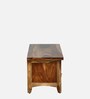 Biscay Sheesham Wood TV Console in Scratch Resistant Rustic Teak Finish For TVs Up To 43"