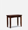 Biscay Sheesham Wood Writing Table In Honey Oak Finish