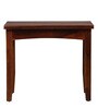 Biscay Sheesham Wood Writing Table In Honey Oak Finish