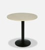 Bistro Outdoor Coffee Table in Light Brown Finish& Black Colour Bistro Outdoor Coffee Table in Light Brown Finish& Black Colour