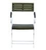 Mexico Solid Wood Foldable Outdoor Chair in Scratch Resistant Spring Green Finish