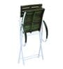 Mexico Solid Wood Foldable Outdoor Chair in Scratch Resistant Spring Green Finish