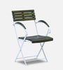 Mexico Solid Wood Foldable Outdoor Chair in Scratch Resistant Spring Green Finish