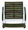 Mexico Solid Wood Foldable Outdoor Chair in Scratch Resistant Spring Green Finish