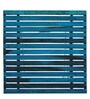 Bistro Foldable Patio Outdoor Set In Ocean Blue Finish